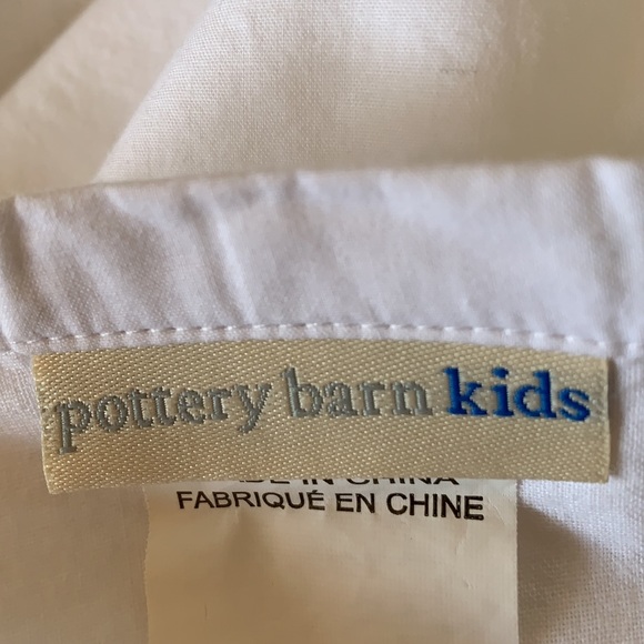 POTTERY BARN KIDS HAYLEY BUTTERFLY CRIB SKIRT - Picture 8 of 8